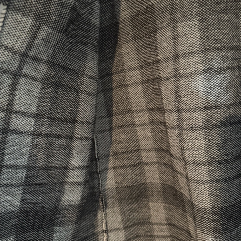 Kasper Monochrome Plaid Trench Coat - Picture 5 of 10